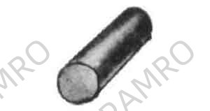 BRASS ROUND 10MM 3MTR