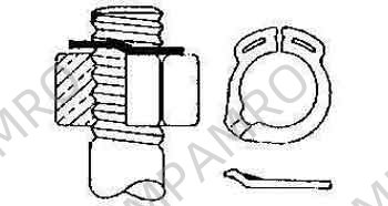 WASHER SUPERLOCK STEEL M33