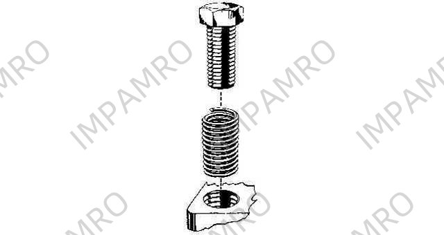 HELI-SERT STAINLESS STEEL, COARSE M2 X 0.4 X 4MM