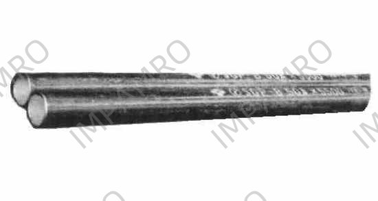 PIPE CARBON STEEL SGP UNGALV, 1"(25A)X5.5MTR