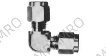 ELBOW UNION STAINLESS STEEL, FLARELESS 10MM