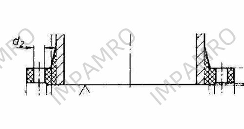 FLANGE CAST IRON RAISED FACE, DIN2532 10KG 10MM