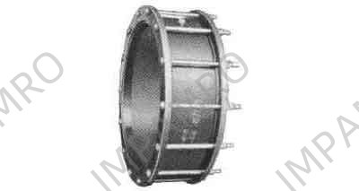 PIPE COUPLING FLEX FOR PLAIN, END PIPE 450MM DUCTILE C.IRON