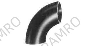 ELBOW STEEL BUTT-WELDING SGP, 90DEG LONG RADIUS 32A