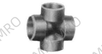 CROSS STEEL 1-1/2 THREADED, FOR H.P. PIPE FITTING