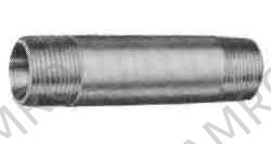 NIPPLE LONG STEEL 1-1/4 X 4", THREADED FOR H.P. PIPE FITTING