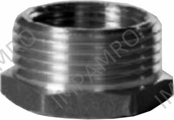 BUSHING HEXAGON BRASS 3/8X1/4, THREADED