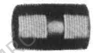 NIPPLE SHORT BRASS 3/8, THREADED