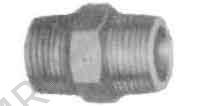 NIPPLE HEXAGON BRASS 3/4, THREADED