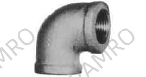 ELBOW STAINLESS STEEL 90DEG, 1/8 THREADED