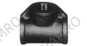 TEE STAINLESS STEEL 1-1/4, THREADED