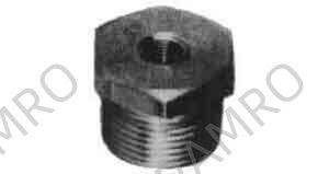 BUSHING HEX STAINLESS STEEL, 3/4X1/2 THREADED