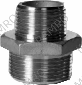 NIPPLE REDUCING S.STEEL, 1" X 3/4"