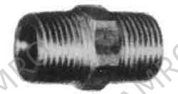 NIPPLE HEXAGON STAINLESS STEEL, 1-1/4 THREADED