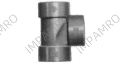 TEE PVC FOR DRAIN SIZE 40