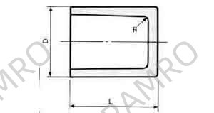 CAP PVC FOR WATER SUPPLY, SIZE 30