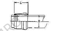 SLEEVE FOR STEEL COMPRESSION, FITTING 12MM 400KG