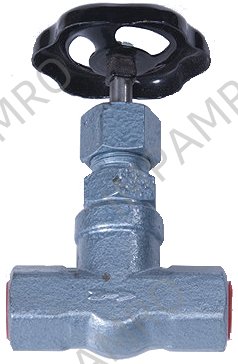 GLOBE VALVE DIN STEEL AA250, BSP FEMALE THREAD PN640 1"