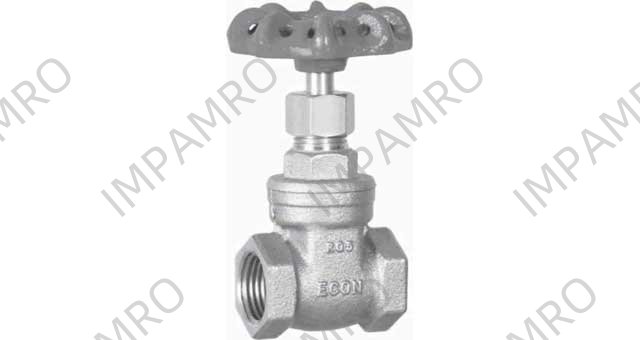 GATE VALVE DIN BRONZE SCREWED, 32BAR #290 1/2"