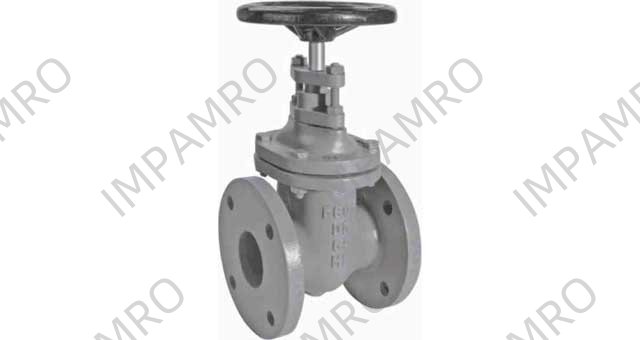 GATE VALVE DIN CAST IRON, FLANGED PN10 #317 DN 125