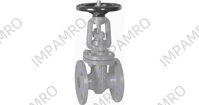 GATE VALVE DIN CAST IRON, FLANGED PN10 #306 40MM