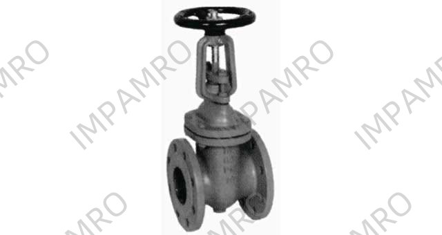 GATE VALVE DIN CAST IRON, FLANGED PN10 #319 125MM