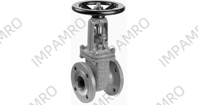 GATE VALVE DIN CARBON STEEL, FLANGED PN10 #309 200MM