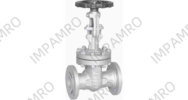 GATE VALVE DIN CAST STEEL PN25, FLANGED #3825 DN 65