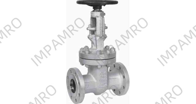 GATE VALVE DIN CAST STEEL PN40, FLANGED #3840 DN 150