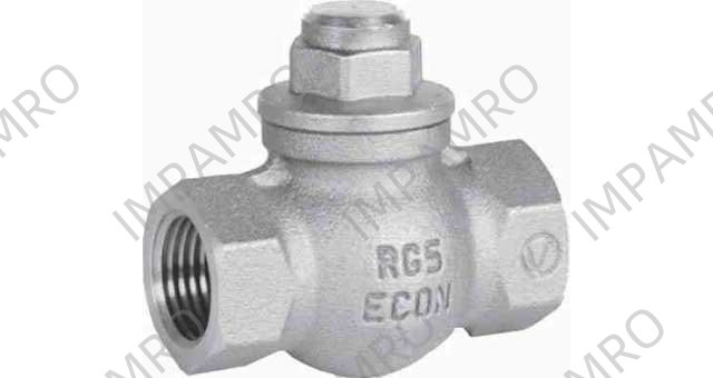 CHECK VALVE DIN BRONZE SCREWED, LIFT TYPE #500TE 1"