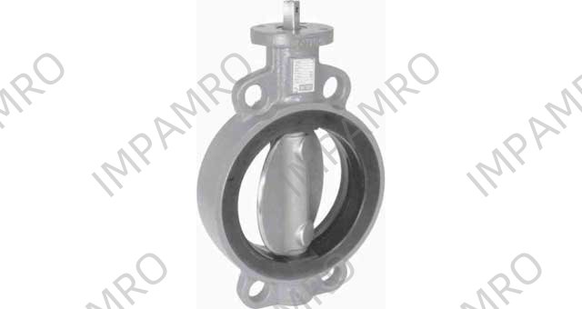 BUTTERFLY VALVE DIN CAST IRON, WAFER TYPE #5720 450MM