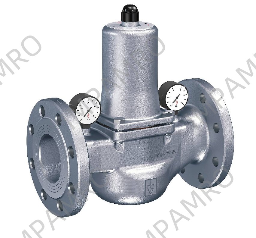 VALVE PRESS. REDUCE W/FLANGE, PN40 S.STEEL #482MGFO-SP DN65