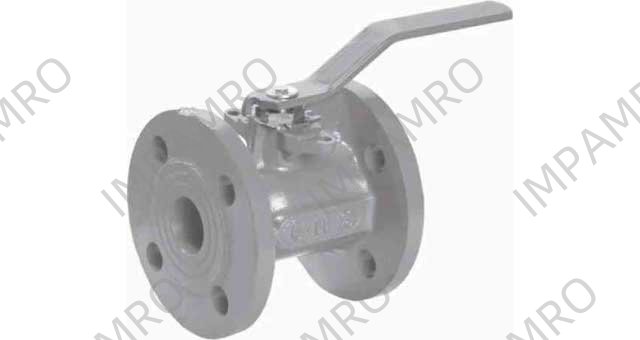 BALL VALVE DIN C/IRON PN16, W/S.STEEL TRIM #1942R 125MM