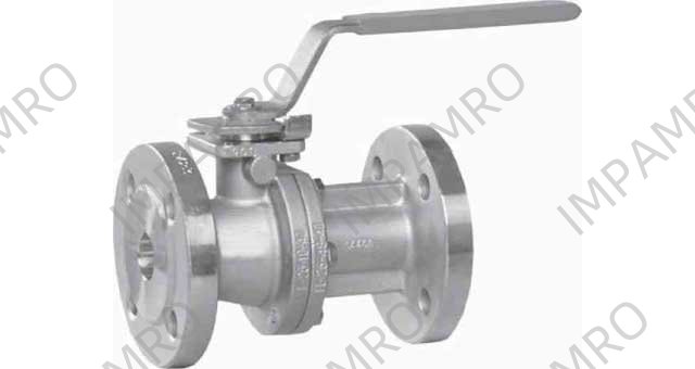 BALL VALVE DIN S.STEEL FLANGED, FULL BORE PN 40 #7389 DN 200