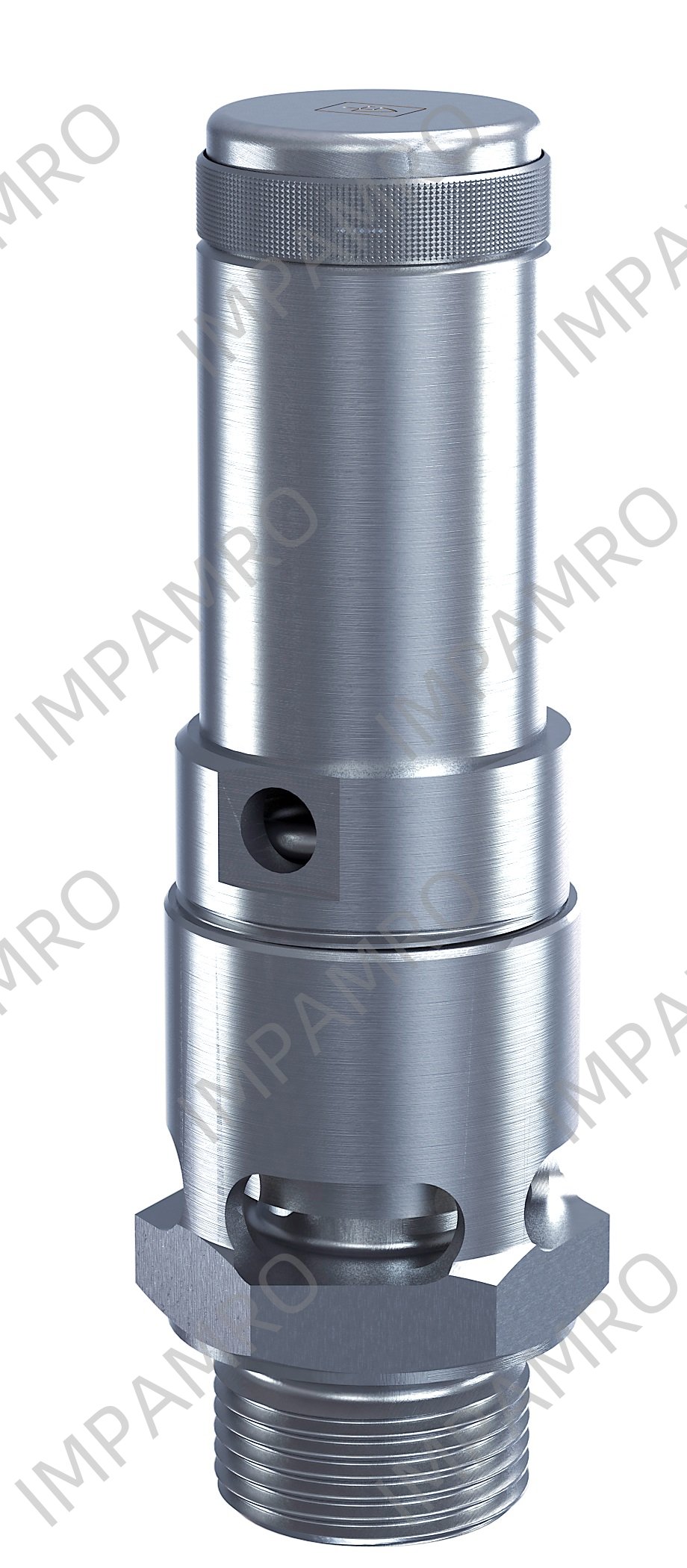 VALVE SAFETY S.STEEL #410SGK, DIN FKM SEAL DN10