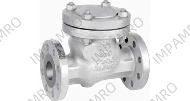 CHECK VALVE ANSI300 CAST STEEL, FLANGED SWING TYPE #1811 3"