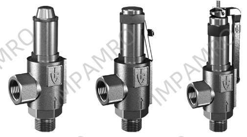 VALVE SAFETY S.STEEL #461SGK, DIN 0.5-70 BAR DN15