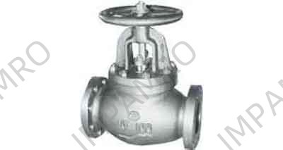 GLOBE VALVE CAST-IRON FLANGED, F7307 10KG-200MM