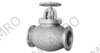GLOBE VALVE CAST-STEEL FLANGED, F7311 5KG-250MM