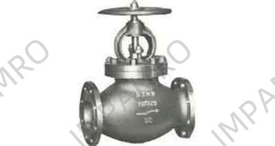 GLOBE VALVE CAST-STEEL FLANGED, F7319 10KG-65MM