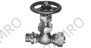 GLOBE VALVE BRONZE SCREWED-END, F7388 20KG-6MM