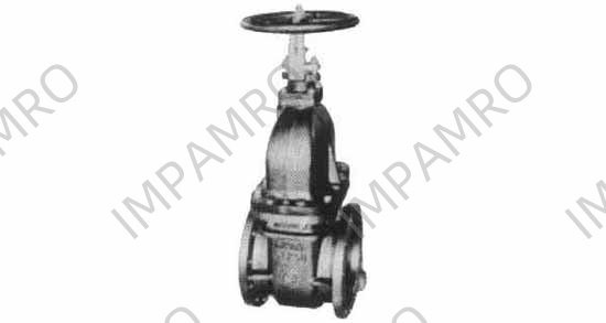 GATE VALVE CAST-IRON FLANGED, F7363 5KG-300MM