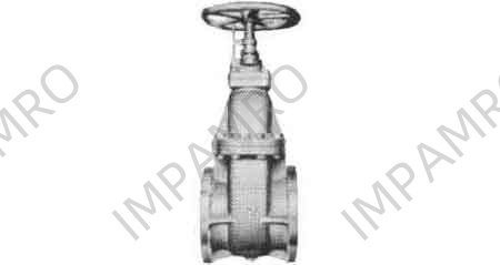 GATE VALVE CAST-STEEL FLANGED, F7366 10KG-150MM