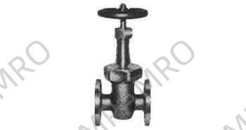 GATE VALVE BRONZE FLANGED-END, RISING-STEM F7367 5KG-40MM