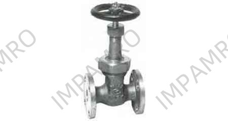 GATE VALVE BRONZE FLANGED-END, RISING-STEM F7368 10KG-15MM