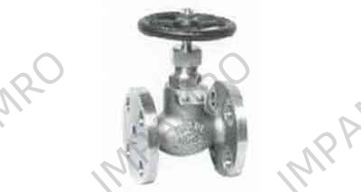 GLOBE VALVE SCREW DOWN CHECK, BRONZE FLANGED F7409 16KG-20MM