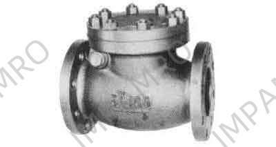 SWING CHECK VALVE CAST-IRON, FLANGED F7372 5KG-65MM