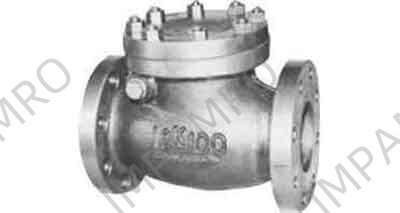 SWING CHECK VALVE CAST-IRON, FLANGED F7373 10KG-200MM