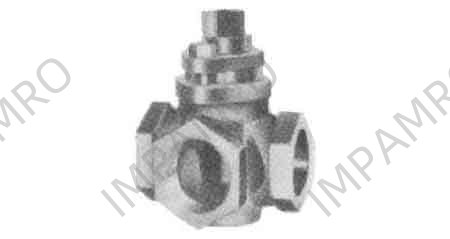 GLAND COCK 3-WAY BRONZE, SCREWED 1"