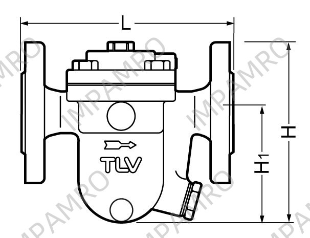 STEAM TRAP DCUTILE CAST IRON, MECHANICAL FLANGED 20A